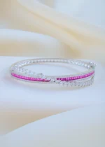 Ruby Cascade Bracelet BRA001795 - Image 2