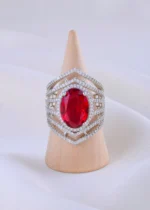Ruby Majesty (Silver) RING01851