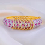 Ruby Royale Bracelet (Yellow Gold) BRA002036