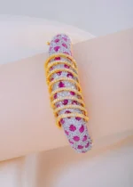 Ruby Royale Bracelet (Yellow Gold) BRA002036 - Image 2