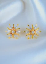 Ruby Sun Pendant Set (Yellow Gold) PSET01339 - Image 3