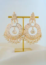 Saanvi Shringar Earrings (Yellow Gold) EAR001781