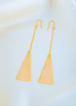 Saffron Swirl Hoop (Yellow Gold) EAR001818 - Image 3
