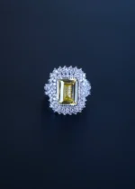 Sapphire Cocktail Ring (Silver) RING01204