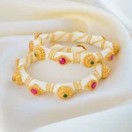 Shankha Bengali Bangles (Antique Gold) BAN001496