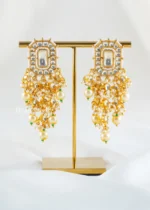 Sheesh Royale Necklace Set (Yellow Gold) NEC002673 - Image 3