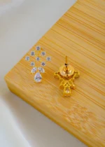 Shimmer Drplets mangalsutra Set (Yellow Gold) MANG01533 - Image 3