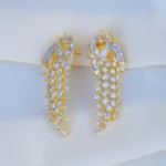 Shimmer Golden Earrings (Yellow Gold) EAR000798