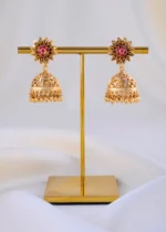 Shubhra Jhumki (Antique Gold) EAR002049