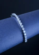 Single Line Pointer Bracelet (Silver) BRA001184