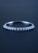 Single Line Pointer Bracelet (Silver) BRA001184 - Image 2