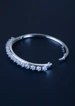 Single Line Pointer Bracelet (Silver) BRA001184 - Image 3