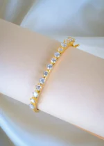Single Line Pointer Bracelet (Yellow Gold) BRA001185