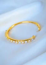 Single Line Pointer Bracelet (Yellow Gold) BRA001185 - Image 3