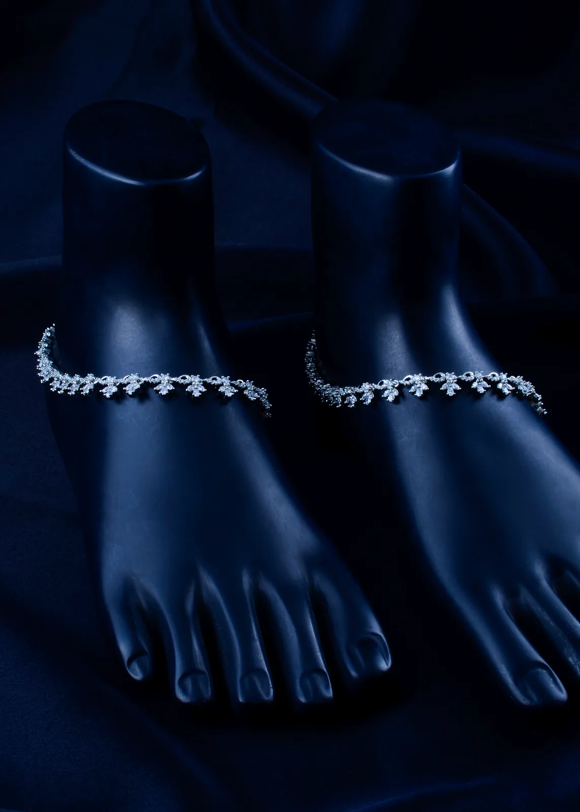 Sitara-Payal-Silver-ANK001627a Sitara Payal (Silver) ANK001627 - Image 1