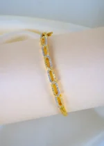 Sleek Chic Bracelet (Yellow Gold) BRA001249