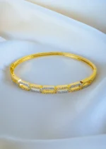 Sleek Chic Bracelet (Yellow Gold) BRA001249 - Image 2