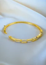 Sleek Chic Bracelet (Yellow Gold) BRA001249 - Image 3