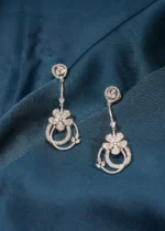 Sleek & Classy Earrings (Silver) EAR000470 - Image 2