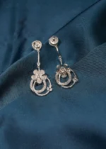 Sleek & Classy Earrings (Silver) EAR000470 - Image 3