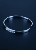Sleek Silver Bracelet (Silver) BRA000675 - Image 5