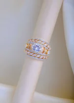 Solitaire Band Ring (Yellow Gold) RING00811
