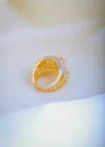 Solitaire Band Ring (Yellow Gold) RING00811 - Image 3