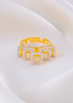 Sparkle Embrace Ring (Yellow Gold) RING01909 - Image 3