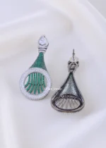Sparkling Envy Luxury Earrings (Black Rhodium) EAR002299 - Image 4