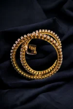 Spiral Bangles (Yellow-Gold) BAN000418 - Image 2