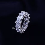 Square-Cut Infinity Ring (Silver) RING02212
