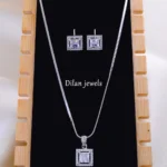 Square Radiance Set (Silver) NEC002111