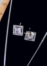 Square Radiance Set (Silver) NEC002111 - Image 3