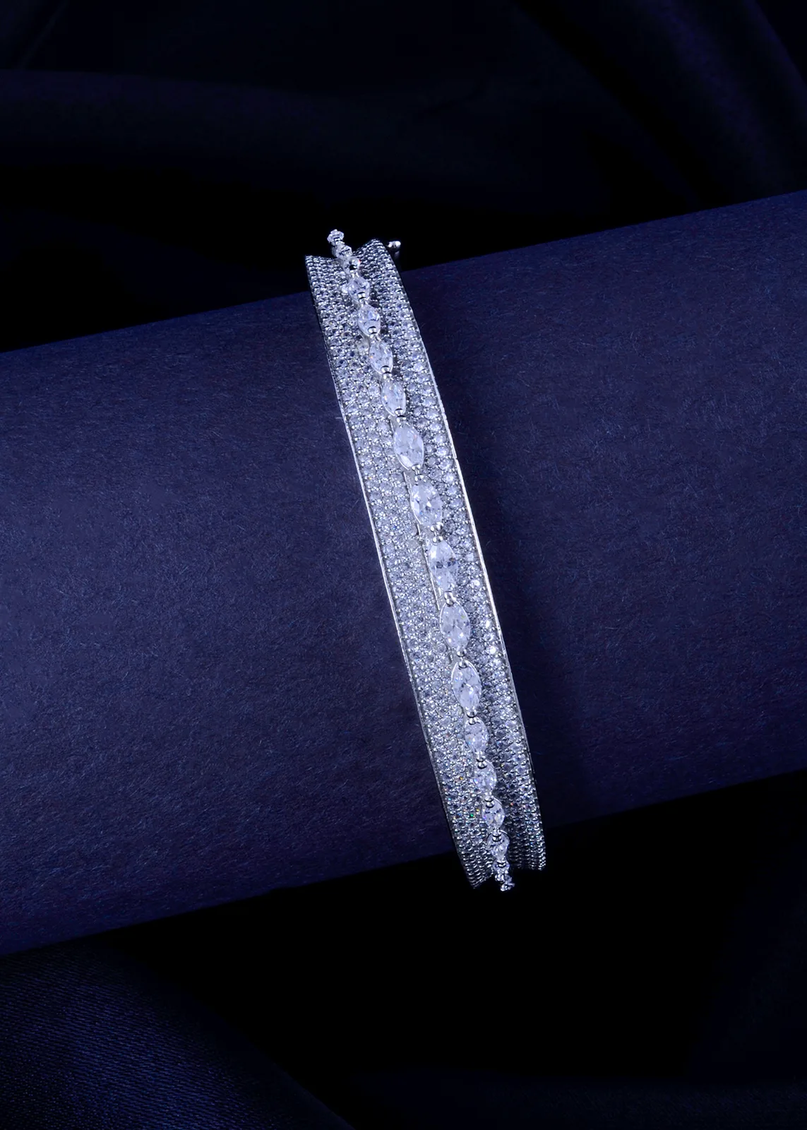 Stardust-Royal-Bracelet-Silver-BRA001878a Stardust Royal Bracelet (Silver) BRA001878 - Image 1
