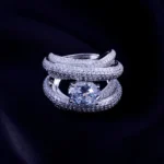 Starlight Swirl Ring (Silver) RING01957