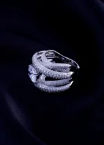 Starlight Swirl Ring (Silver) RING01957 - Image 3