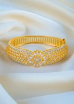 Statement Diamond Bracelet (Yellow Gold) BRA001308 - Image 2