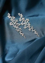 Statement Geometric Earrings (Silver) EAR000493 - Image 2