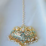 Statement Jadau Firoza Mang Tika (Yellow Gold) ACC001239