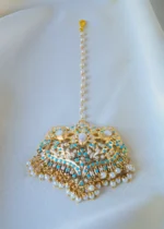 Statement Jadau Firoza Mang Tika (Yellow Gold) ACC001239