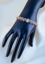 Stella Shine Tennis Bracelet (Rose Gold) BRA001668 - Image 2