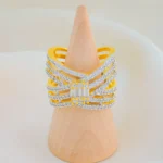 Stellar Streak Statement Ring (Yellow Gold) RING01828