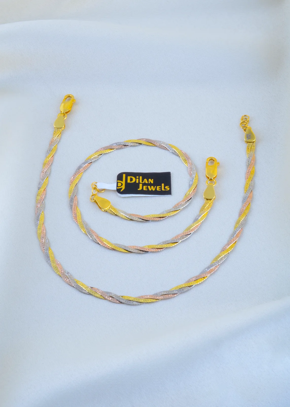 Sterla-Tricolor-Anklets-Tricolor-ANK001696a Sterla Tricolor Anklets (Tricolor) ANK001696 - Image 1
