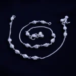 Sterling Swirl Payal (Silver) ANK001874