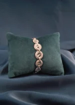 Studded Illusion Bracelet (Silver) BRA000668