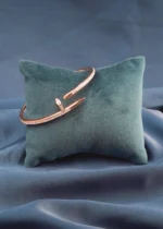 Studded Nail Bracelet (Yellow Gold) BRA000648 - Image 2
