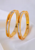 Sunehri Chic Pair (Yellow Gold) BAN001939 - Image 2