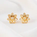 Sunflare Bloom Studs (Yellow Gold) EAR002532