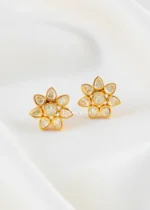 Sunflare Bloom Studs (Yellow Gold) EAR002532 - Image 2