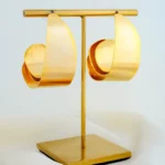 Sunlit Solace Hoops (Yellow Gold) EAR001815